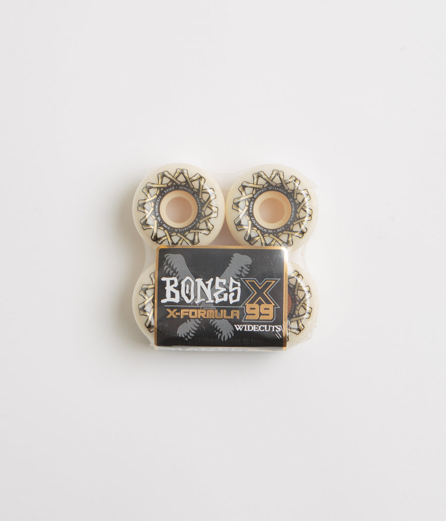 Bones X-Formula XF Widecut 99A V6 Widecut Wheels in White and 54mm