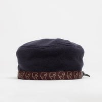 Brain Dead Adjustable Polar Fleece Beanie - Navy thumbnail