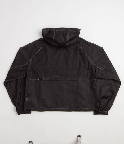 Brain Dead Double Zip Pullover Smock Jacket - Smoke