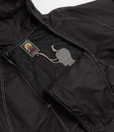 Brain Dead Double Zip Pullover Smock Jacket - Smoke