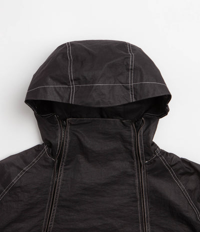 Brain Dead Double Zip Pullover Smock Jacket - Smoke