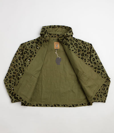 Brain Dead Hooded Chore Coat - Leopard Camo