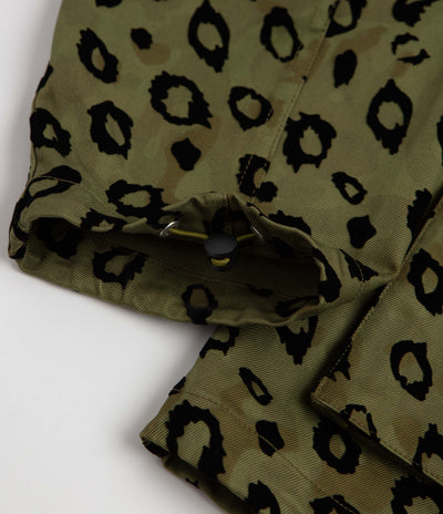 Brain Dead Hooded Chore Coat - Leopard Camo