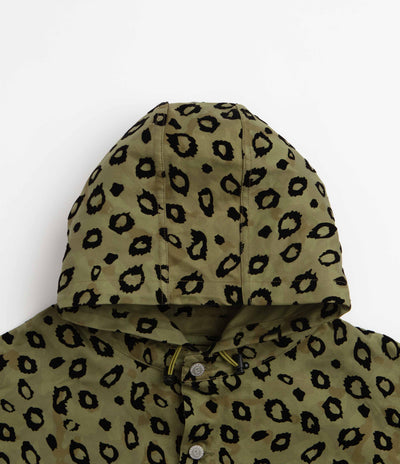 Brain Dead Hooded Chore Coat - Leopard Camo