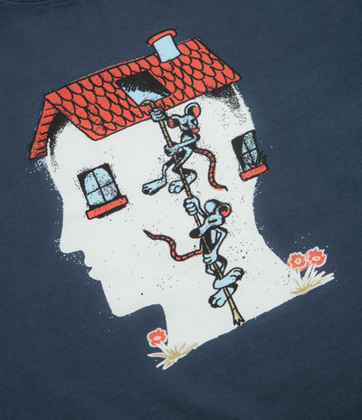 Brain Dead House Mouse T-Shirt - Blue