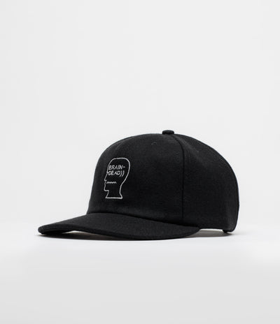 Brain Dead Logohead Cap - Black