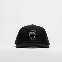 Brain Dead Logohead Cap - Black thumbnail