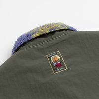 Brain Dead Reversible Sherpa Zip Jacket - Ripple Camo thumbnail