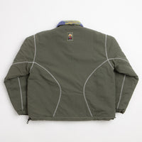 Brain Dead Reversible Sherpa Zip Jacket - Ripple Camo thumbnail