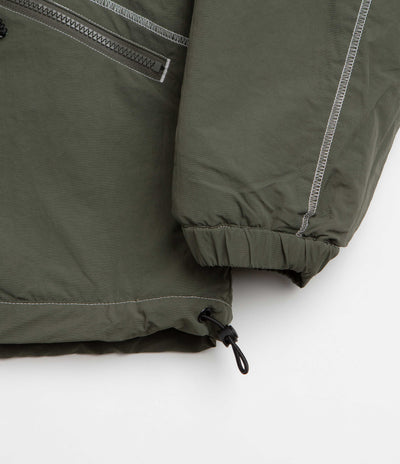 Brain Dead Reversible Sherpa Zip Jacket - Ripple Camo