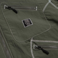 Brain Dead Reversible Sherpa Zip Jacket - Ripple Camo thumbnail