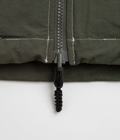 Brain Dead Reversible Sherpa Zip Jacket - Ripple Camo