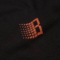 Bronze 56K B Logo T-Shirt in Black and Orange thumbnail