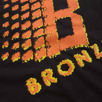Bronze 56K B Logo T-Shirt in Black and Orange thumbnail