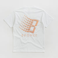 Bronze 56K Balloon Logo T-Shirt in White thumbnail