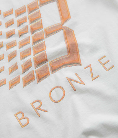Bronze 56K Balloon Logo T-Shirt in White