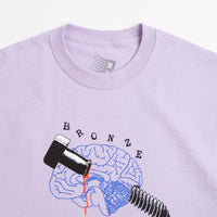 Bronze 56K Bolt Brain T-Shirt - Lavender thumbnail