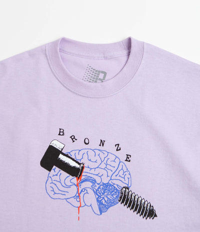 Bronze 56K Bolt Brain T-Shirt - Lavender