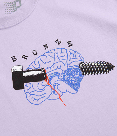 Bronze 56K Bolt Brain T-Shirt - Lavender