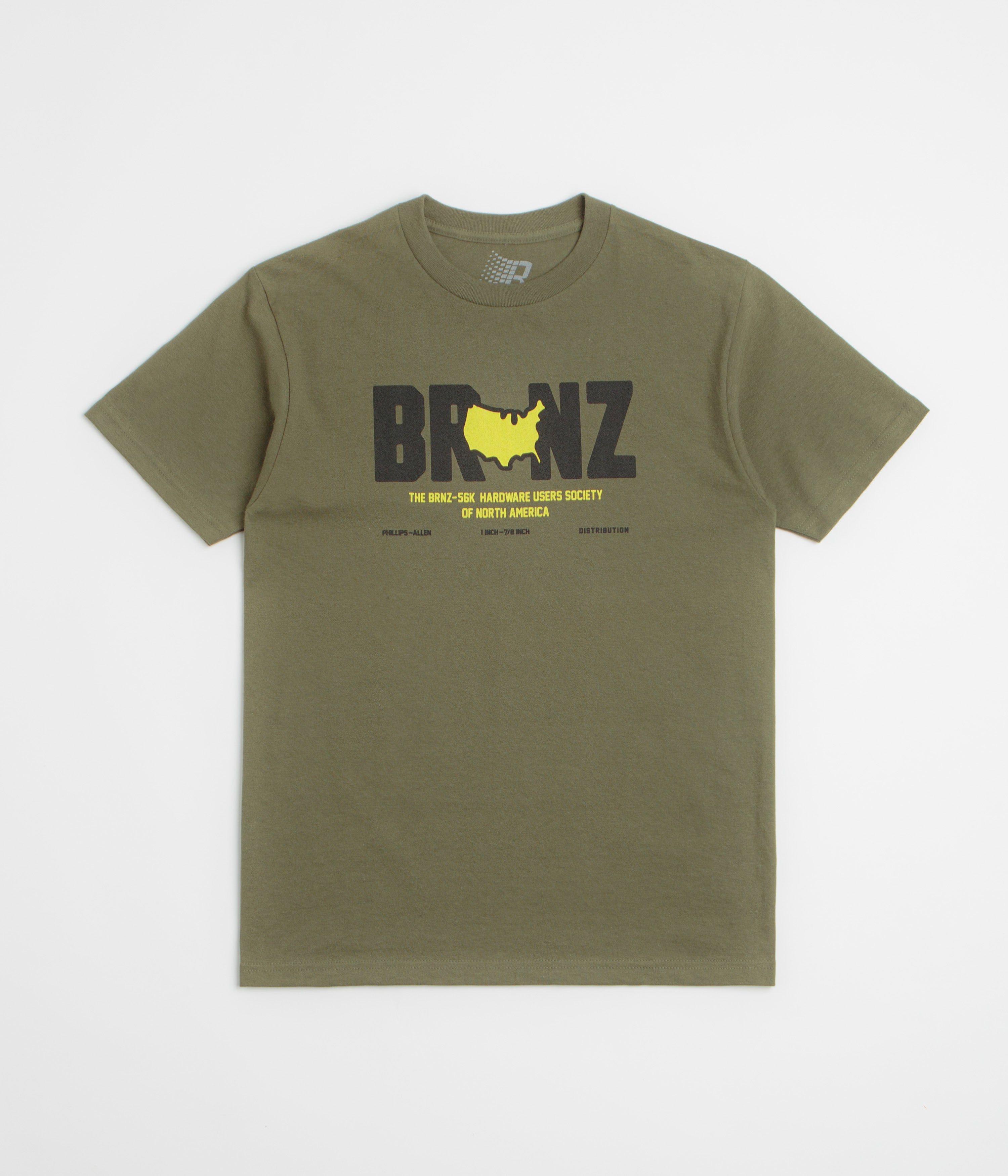 Bronze 56K Brnz T-Shirt in Military Green