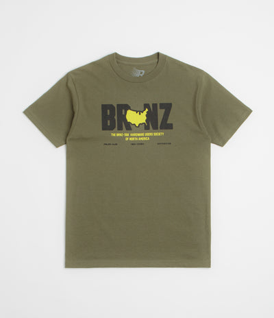 Bronze 56K Brnz T-Shirt in Military Green