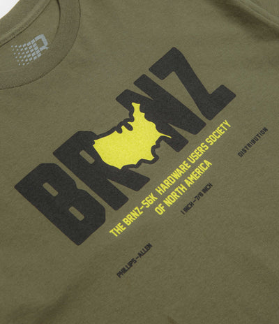 Bronze 56K Brnz T-Shirt in Military Green