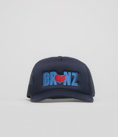 Bronze 56K Brnz Trucker Cap in Navy