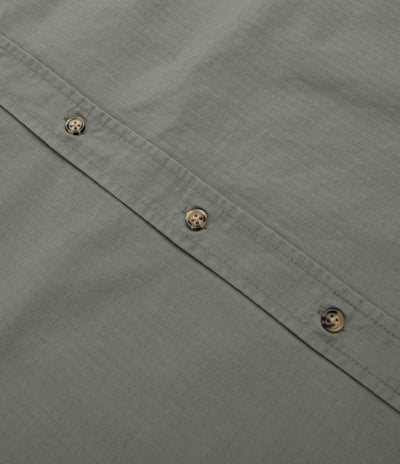 Bronze 56K Ripstop Short Sleeve Shirt - Grey
