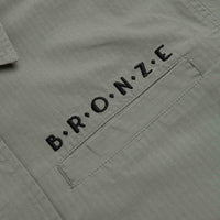 Bronze 56K Ripstop Short Sleeve Shirt - Grey thumbnail