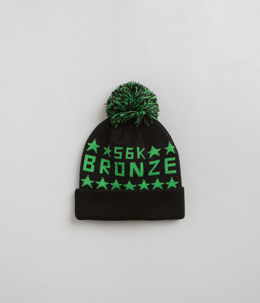 Bronze 56K Star Beanie in Black