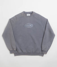 Butter Goods Abseil Crewneck Sweatshirt in Washed Navy