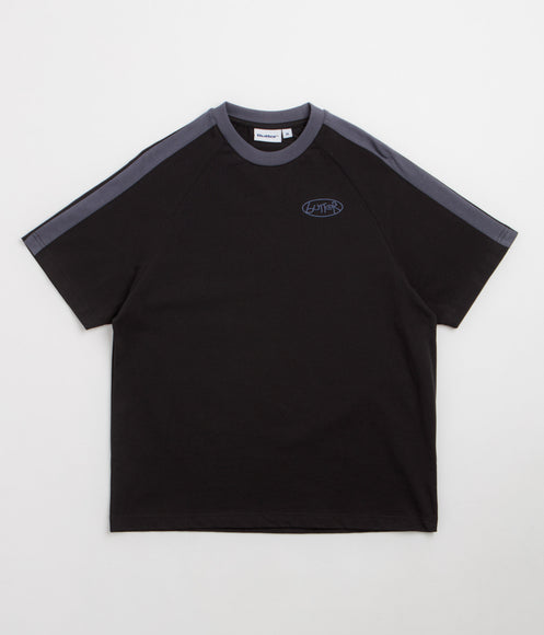 Butter Goods Abseil Panel T-Shirt - Black / Slate