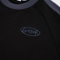 Butter Goods Abseil Panel T-Shirt - Black / Slate thumbnail