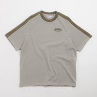Butter Goods Abseil Panel T-Shirt - Cement / Moss thumbnail