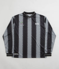 Butter Goods All City Long Sleeve Jersey in Black and Charcoal