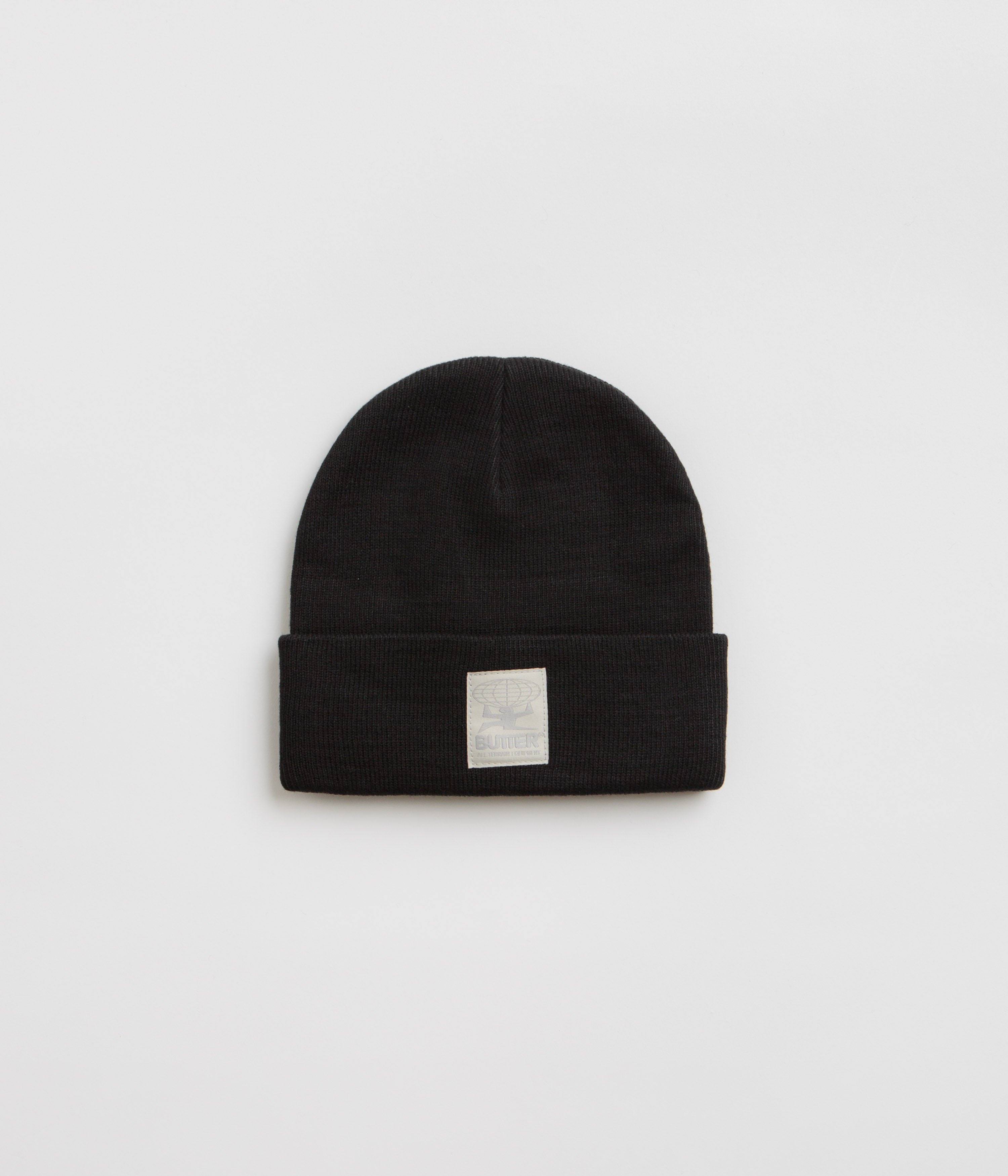 Butter Goods All Terrain Cuff Beanie in Black