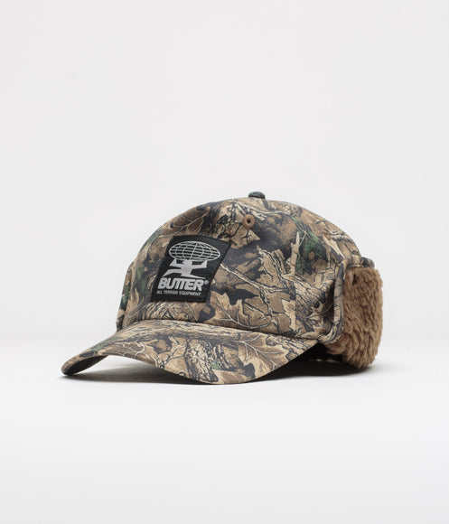 Butter Goods All Terrain Flap Cap - Forest Camo