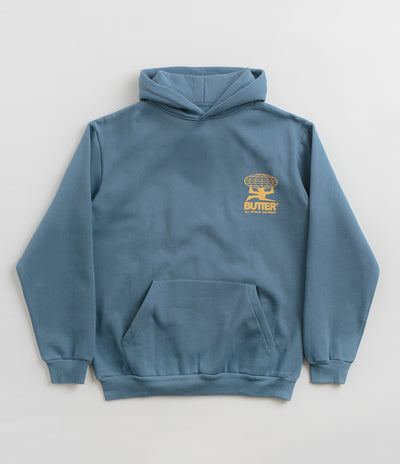 Butter Goods All Terrain Hoodie in Slate Blue