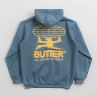 Butter Goods All Terrain Hoodie in Slate Blue thumbnail
