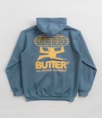 Butter Goods All Terrain Hoodie in Slate Blue