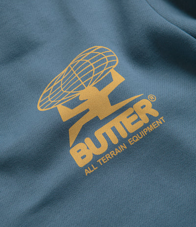 Butter Goods All Terrain Hoodie in Slate Blue