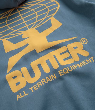 Butter Goods All Terrain Hoodie in Slate Blue