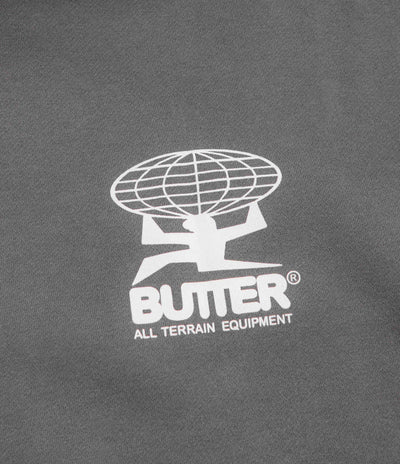 Butter Goods All Terrain Hoodie in Washed Steel