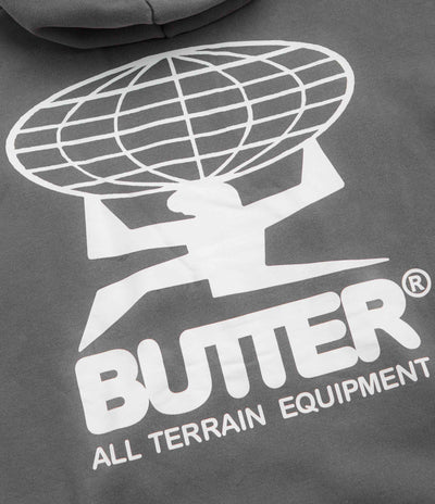Butter Goods All Terrain Hoodie in Washed Steel