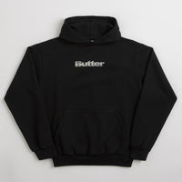 Butter Goods Alloy Logo Hoodie - Black thumbnail