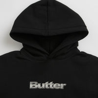 Butter Goods Alloy Logo Hoodie - Black thumbnail