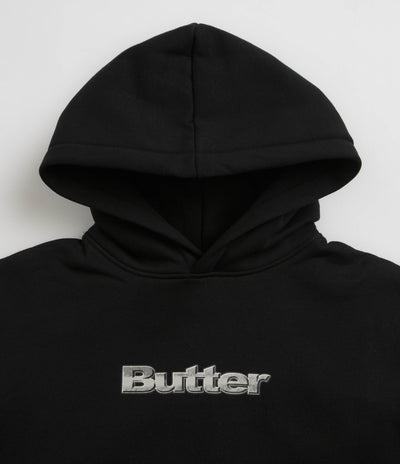 Butter Goods Alloy Logo Hoodie - Black
