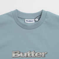 Butter Goods Alloy Logo T-Shirt - Dull Ocean thumbnail