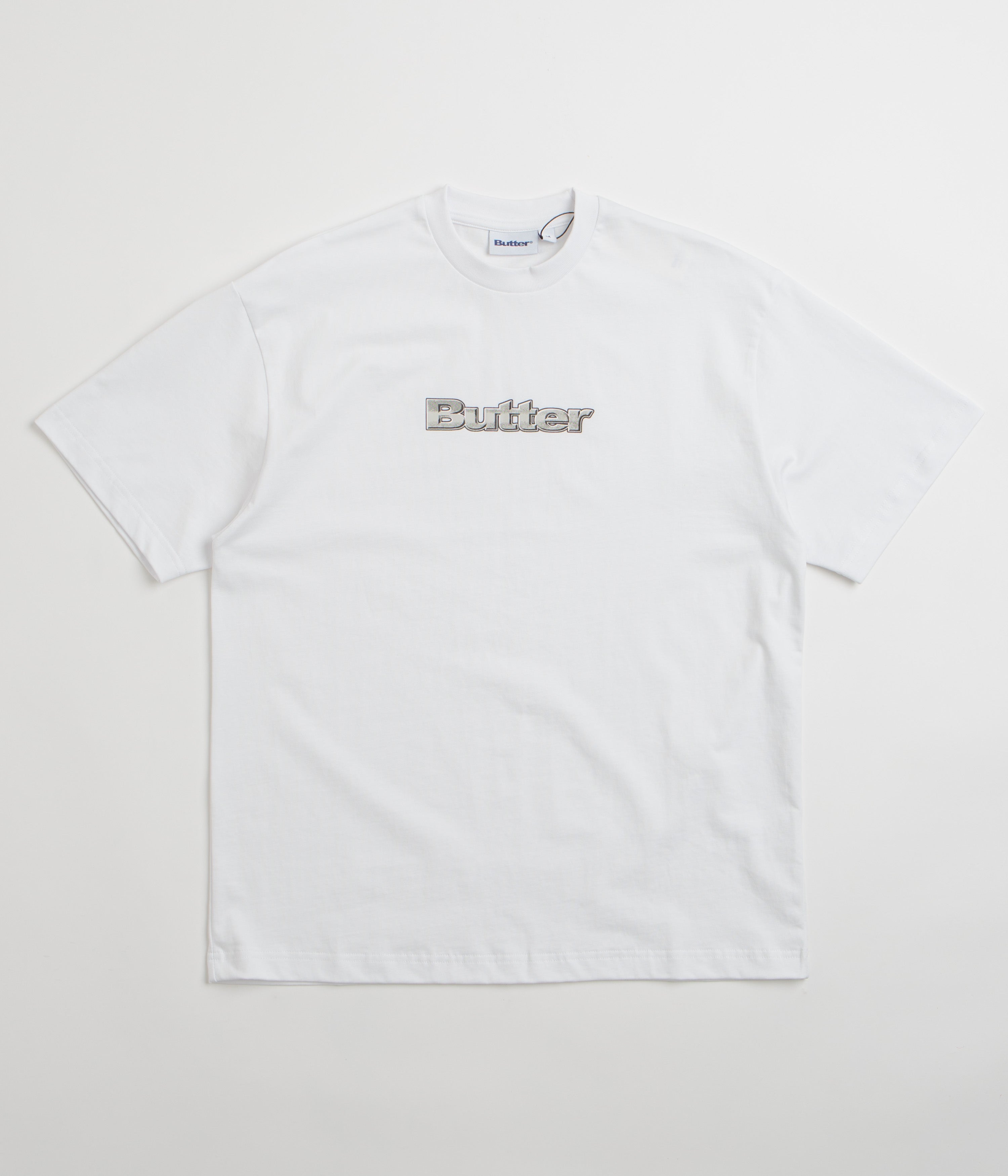 Butter Goods Alloy Logo T-Shirt - White