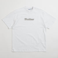 Butter Goods Alloy Logo T-Shirt in White thumbnail